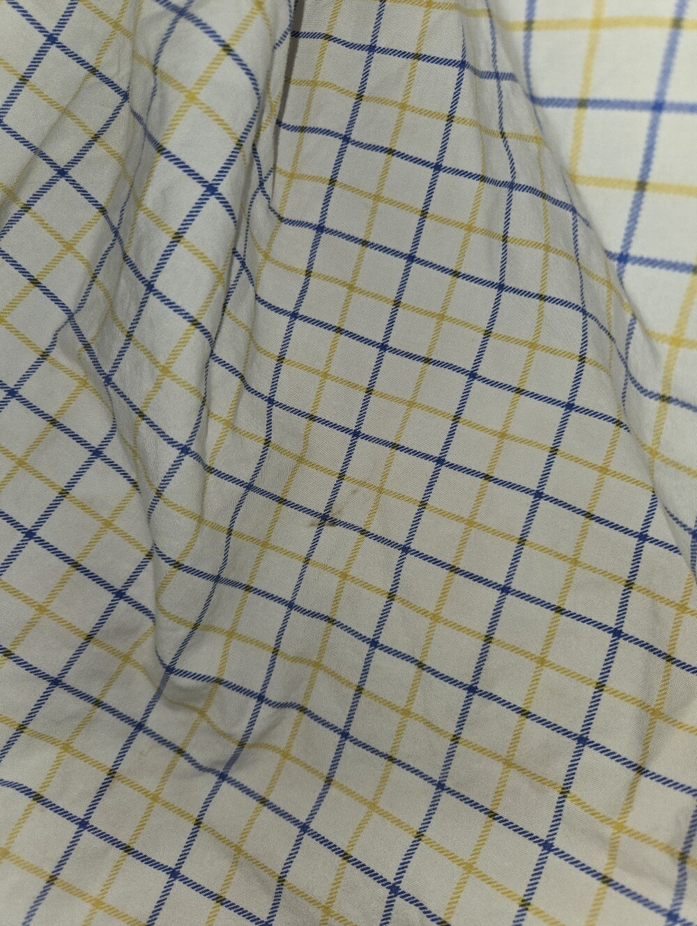 LAUREN Ralph Lauren Boylston White/ Blue/Yellow Plaid FULL Sheet Set Reposhing - Picture 5 of 5